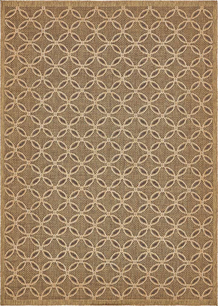 8' x 11' 4 Easy-Clean Trellis Indoor / Outdoor Rug