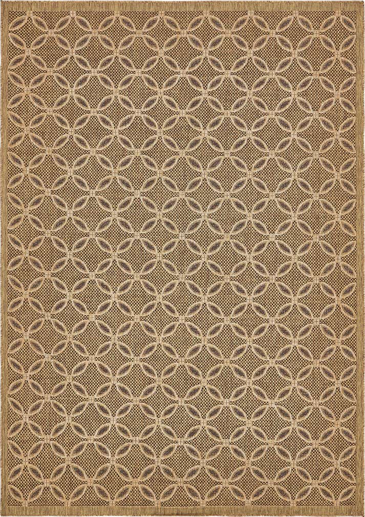 8' x 11' 4 Easy-Clean Trellis Indoor / Outdoor Rug