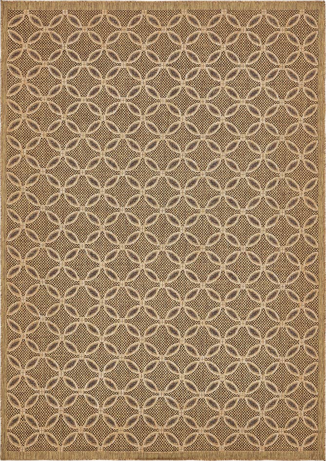 Detail image of 8' x 11' 4 Easy-Clean Trellis Indoor / Outdoor Rug