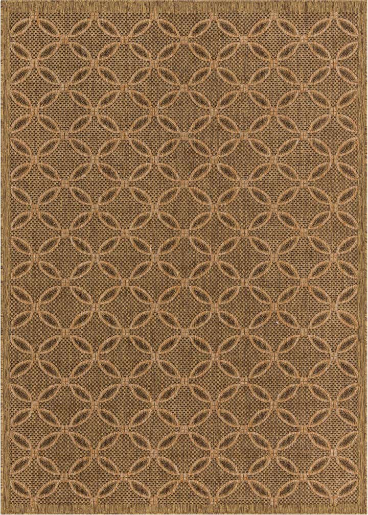 6' x 9' Easy-Clean Trellis Indoor / Outdoor Rug