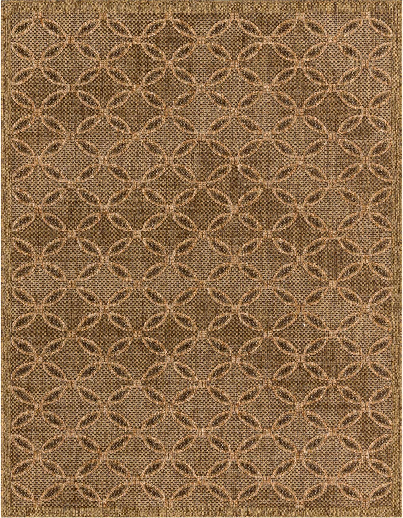 6' x 9' Easy-Clean Trellis Indoor / Outdoor Rug
