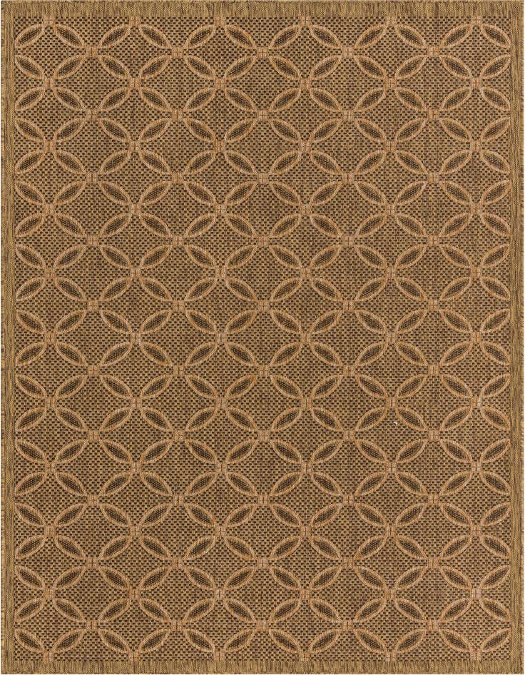 Detail image of 6' x 9' Easy-Clean Trellis Indoor / Outdoor Rug