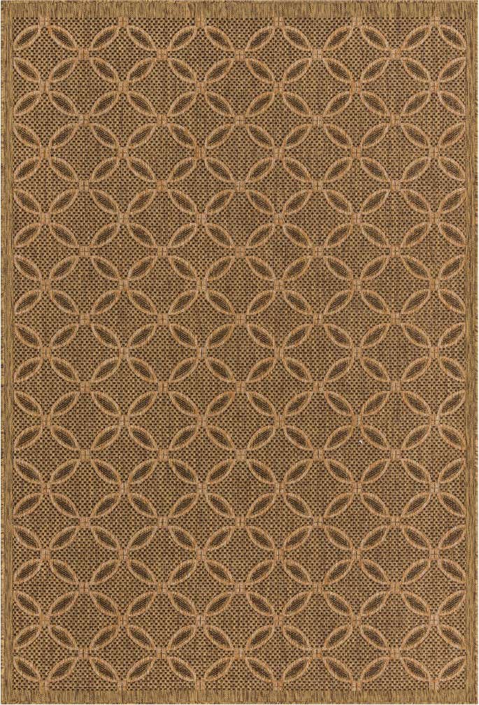 6' x 9' Easy-Clean Trellis Indoor / Outdoor Rug