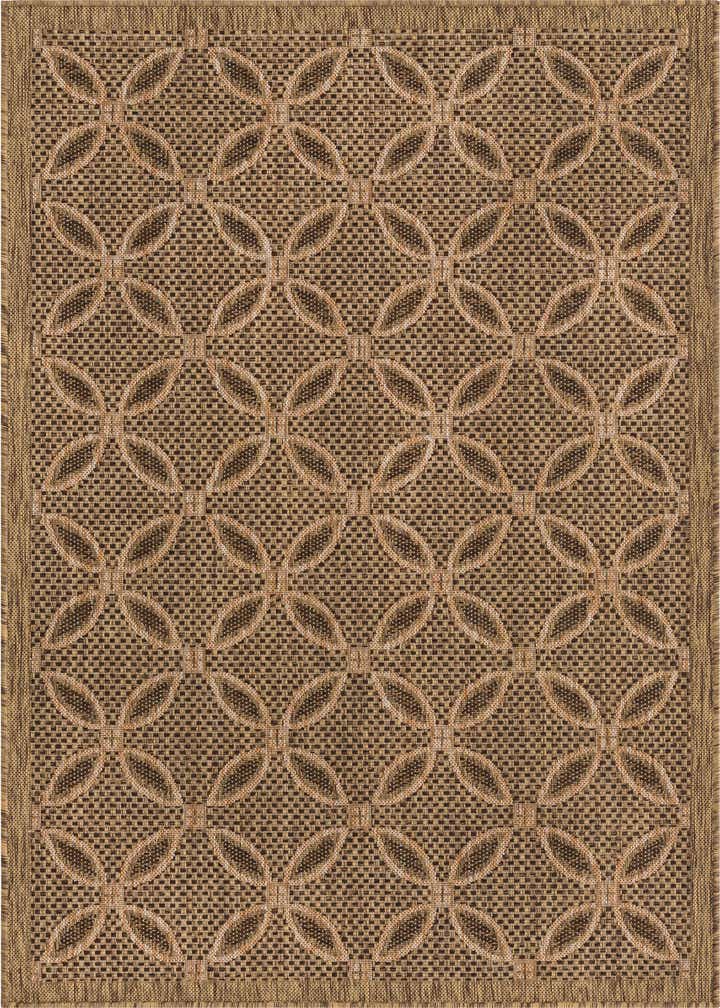 4' x 6' Easy-Clean Trellis Indoor / Outdoor Rug