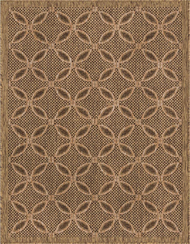 Detail image of 4' x 6' Easy-Clean Trellis Indoor / Outdoor Rug
