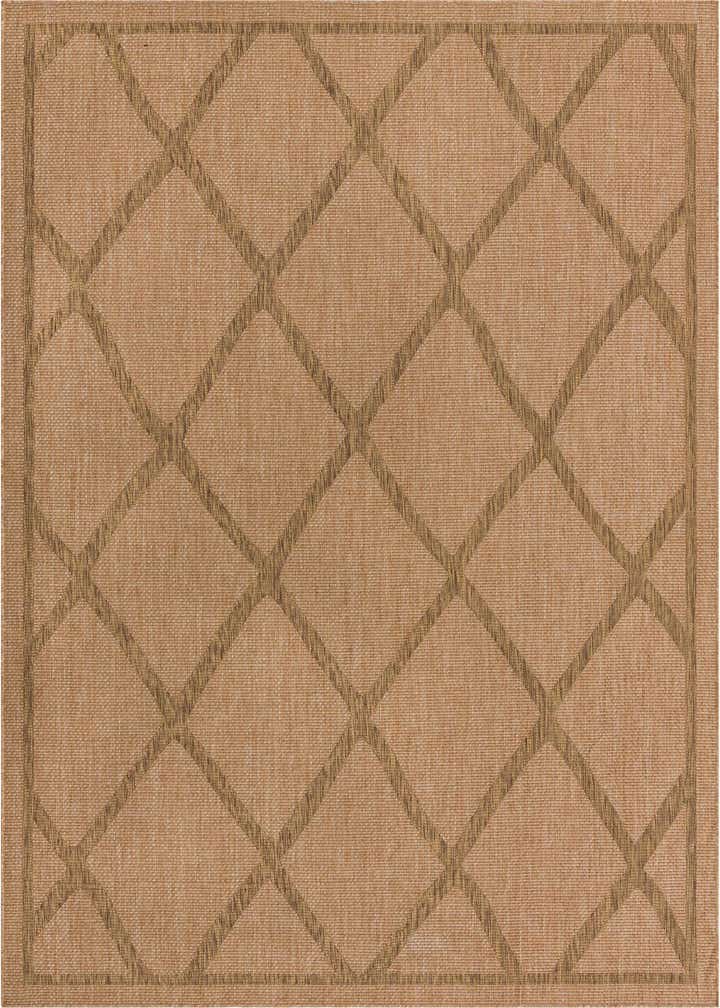 9' x 12' 2 Easy-Clean Trellis Indoor / Outdoor Rug