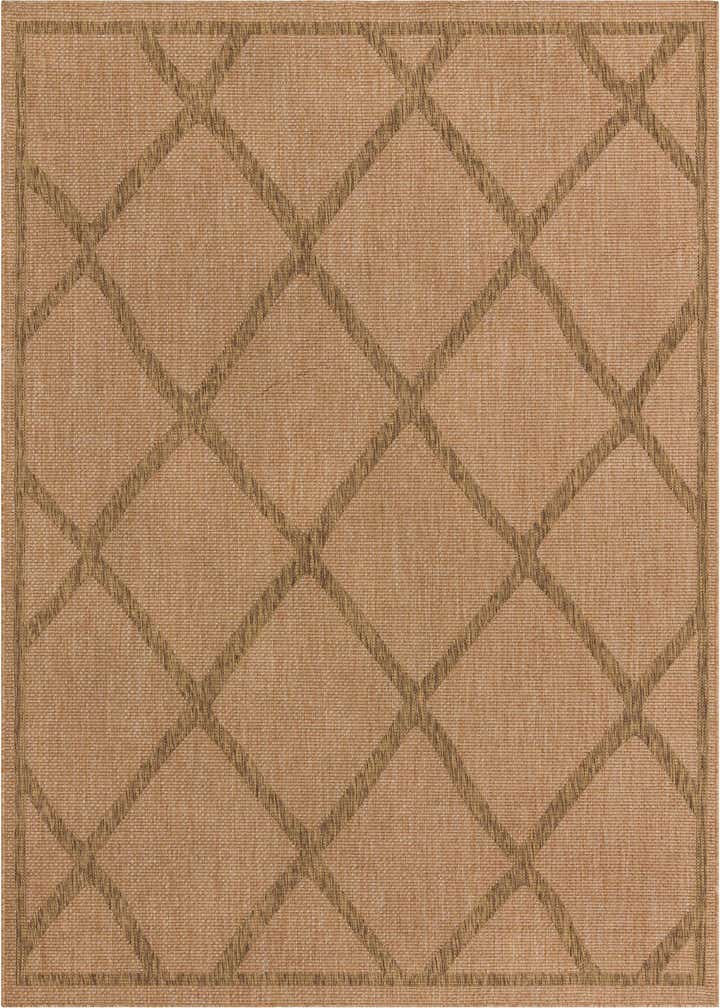 8' x 11' 4 Easy-Clean Trellis Indoor / Outdoor Rug