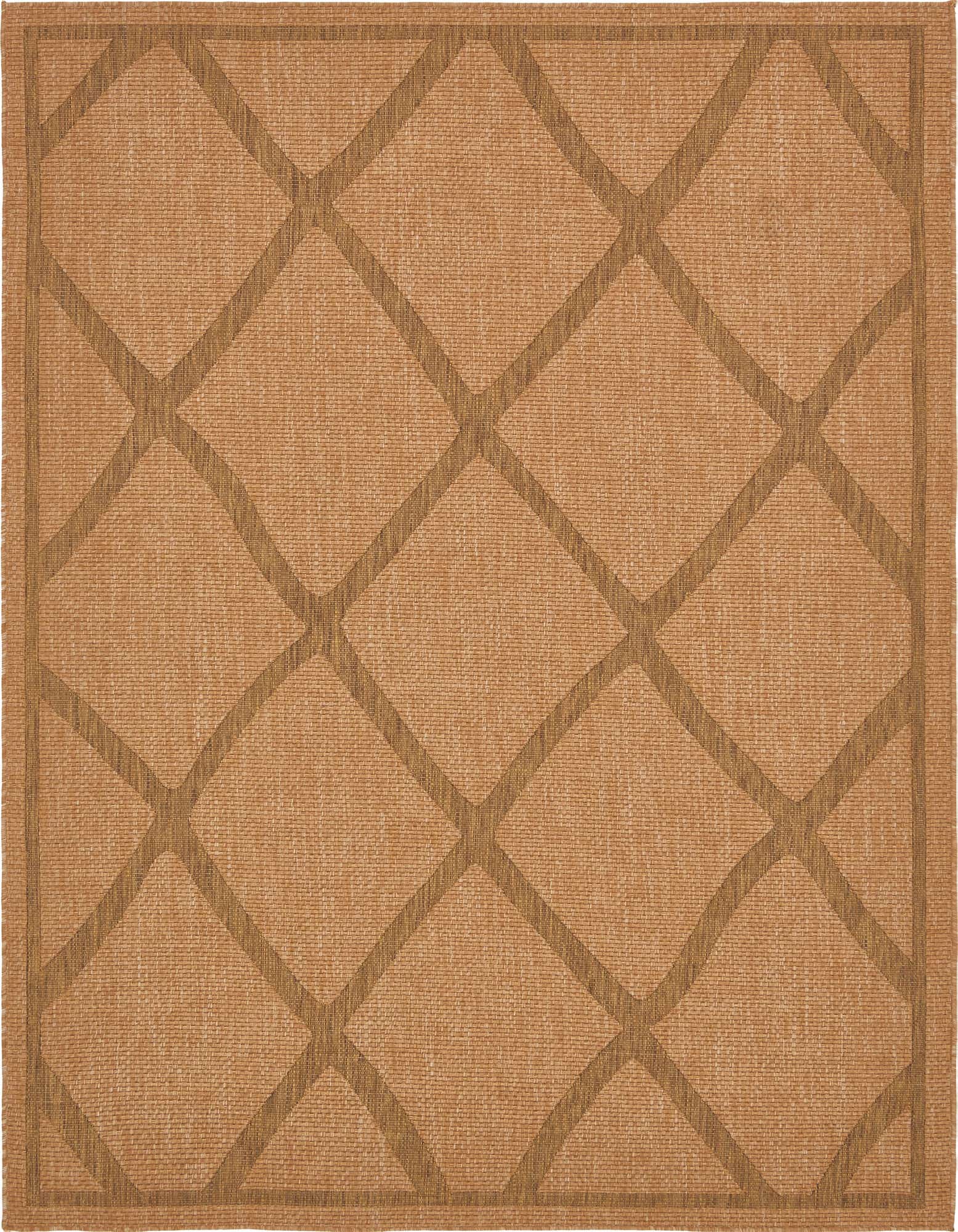 7' x 10' Easy-Clean Trellis Indoor / Outdoor Rug