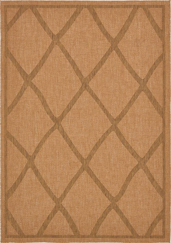 Detail image of 7' x 10' Easy-Clean Trellis Indoor / Outdoor Rug