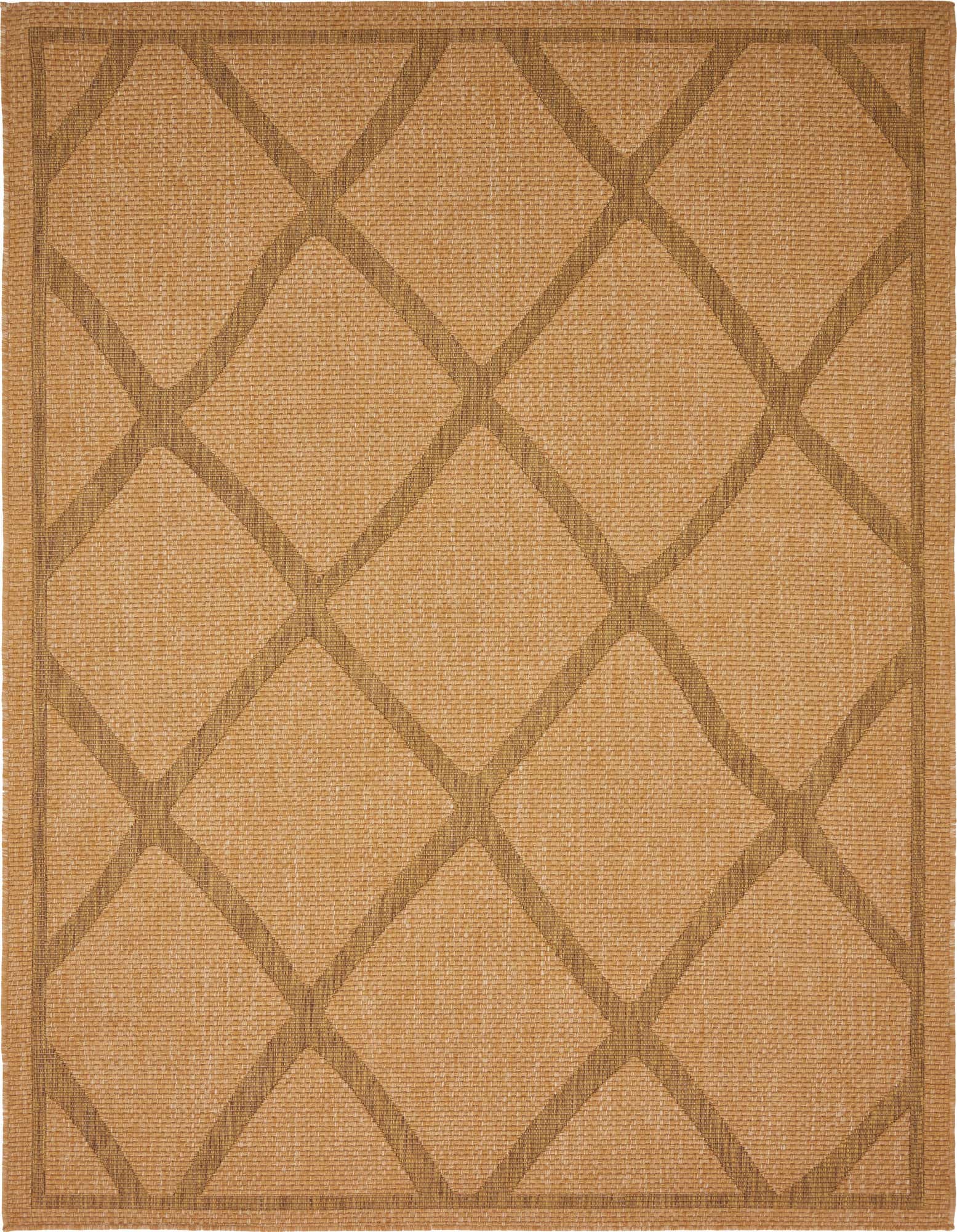 6' x 9' Easy-Clean Trellis Indoor / Outdoor Rug