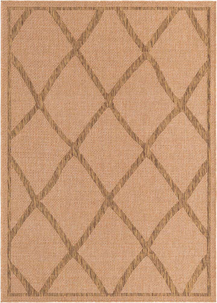 5' x 8' Easy-Clean Trellis Indoor / Outdoor Rug