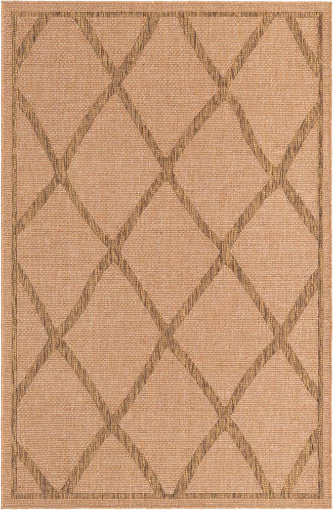 5' x 8' Easy-Clean Trellis Indoor / Outdoor Rug
