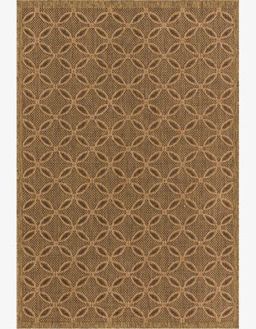 6' x 9' Easy-Clean Trellis Indoor / Outdoor Rug