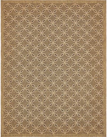 9' x 12' 2 Easy-Clean Trellis Indoor / Outdoor Rug
