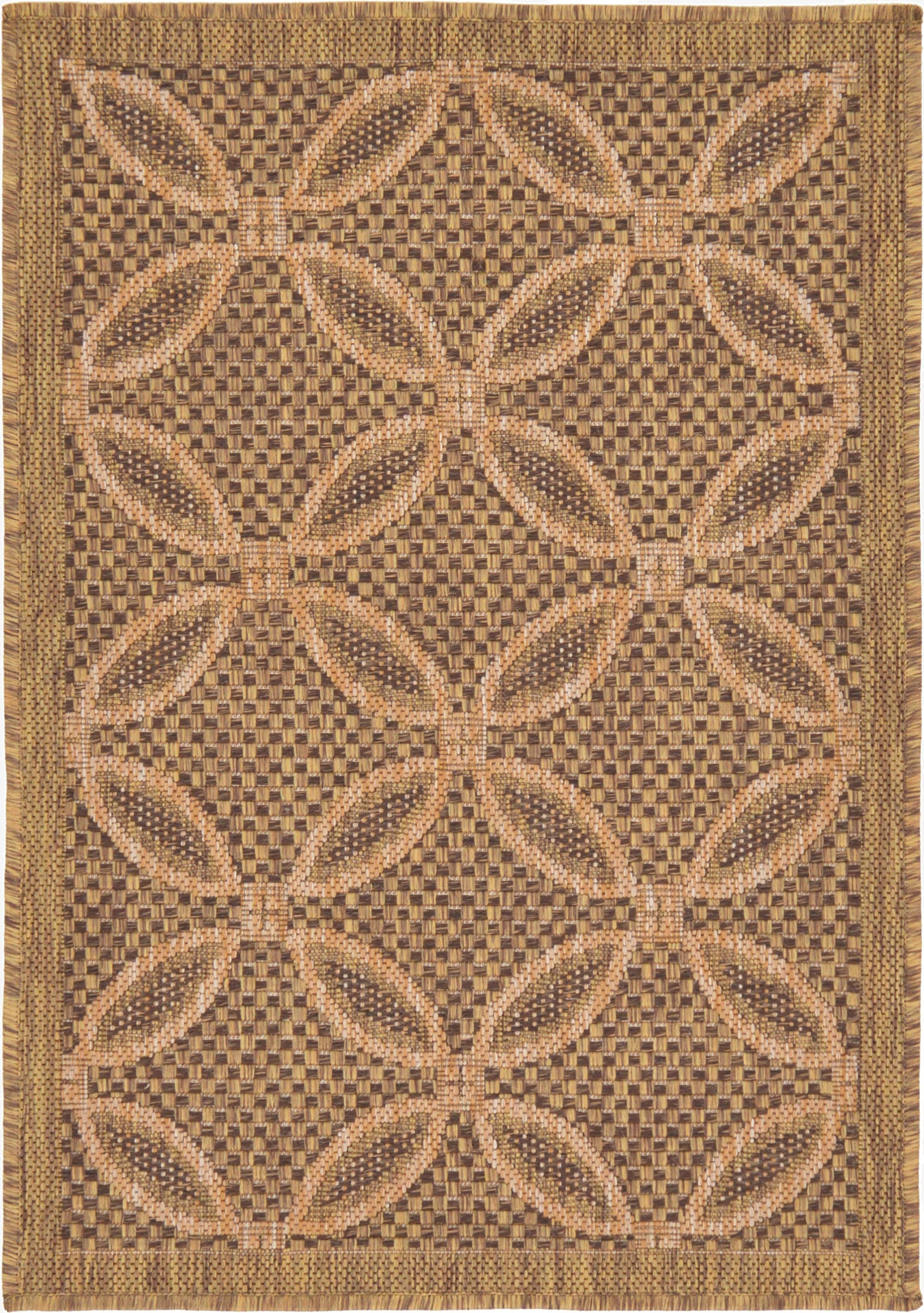 2' 2 x 3'  Washable Trellis Indoor / Outdoor Rug