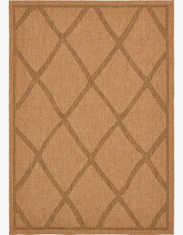 7' x 10' Easy-Clean Trellis Indoor / Outdoor Rug