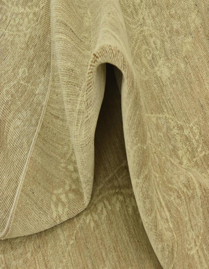 Detail image of 9' 10 x 14'  Hand Knotted Over-Dyed Ziegler Rug