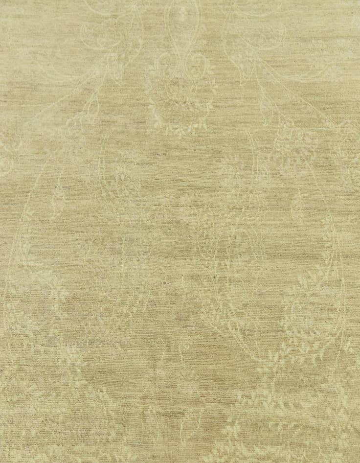 Detail image of 9' 10 x 14'  Hand Knotted Over-Dyed Ziegler Rug