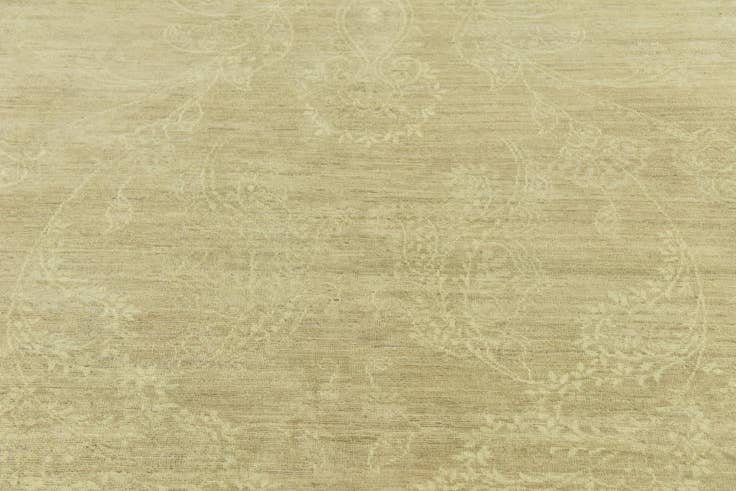 Detailansicht von 300cm x 425cm Handgeknüpft Überfärbter Ziegler Teppich
