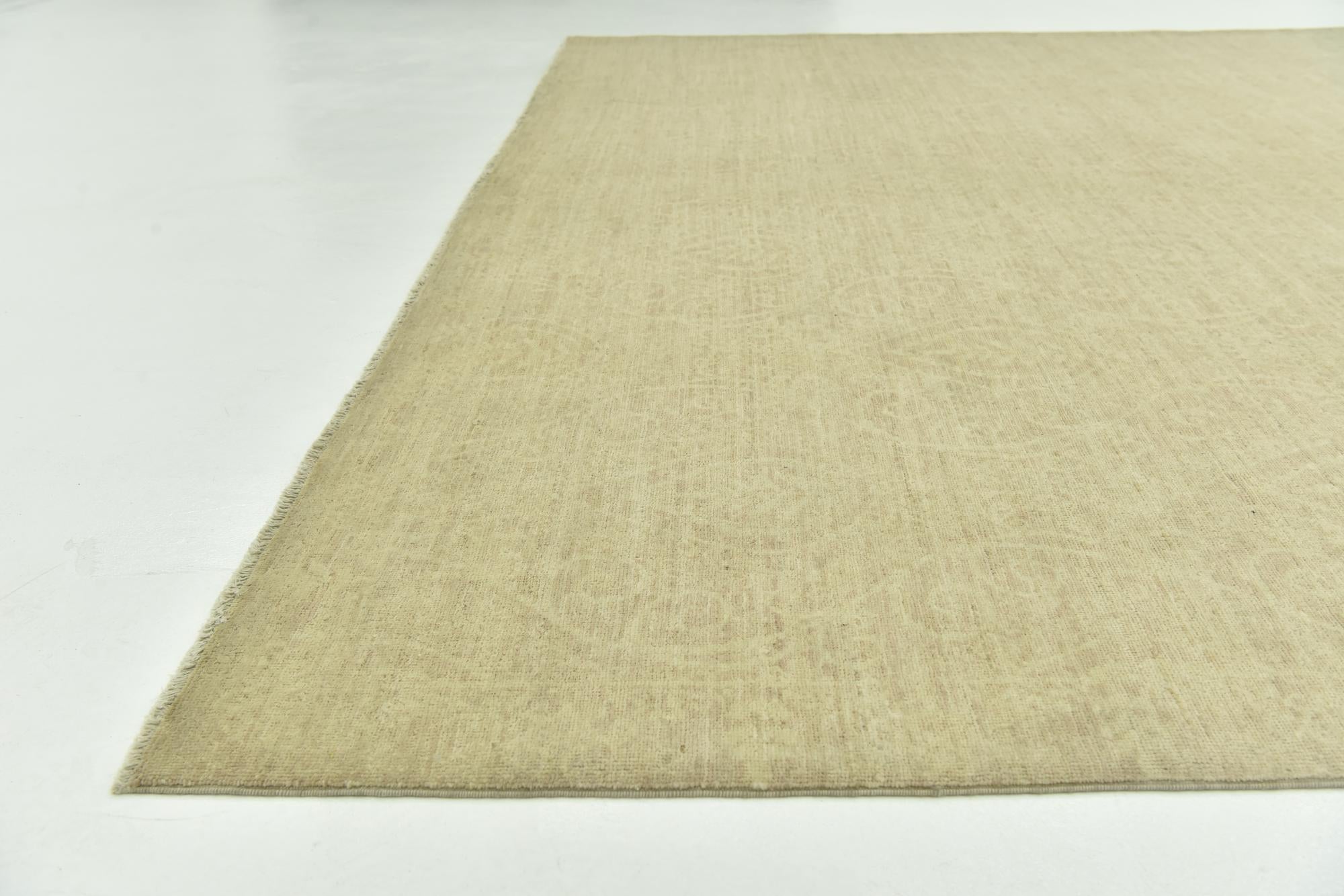 8' 8 x 11' 10 Hand Knotted Over-Dyed Ziegler Rug
