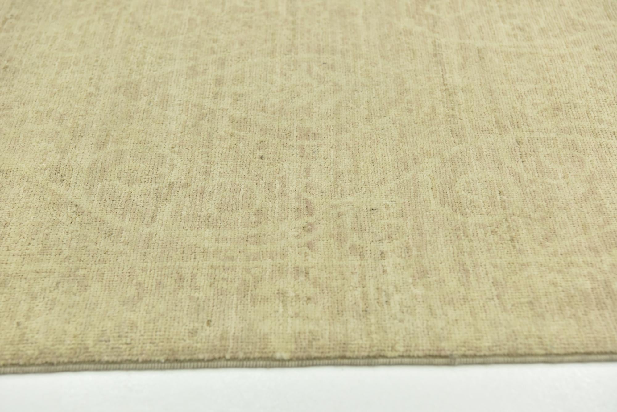 8' 8 x 11' 10 Hand Knotted Over-Dyed Ziegler Rug