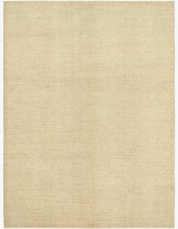 8' 8 x 11' 10 Hand Knotted Over-Dyed Ziegler Rug