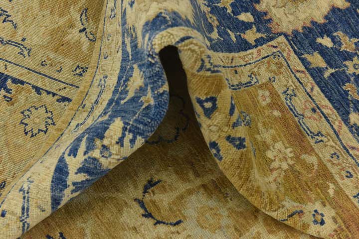 8' 1 x 10' 6 Hand Knotted Peshawar Ziegler Rug