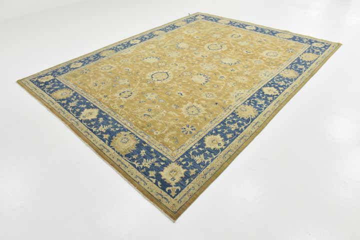 8' 1 x 10' 6 Hand Knotted Peshawar Ziegler Rug