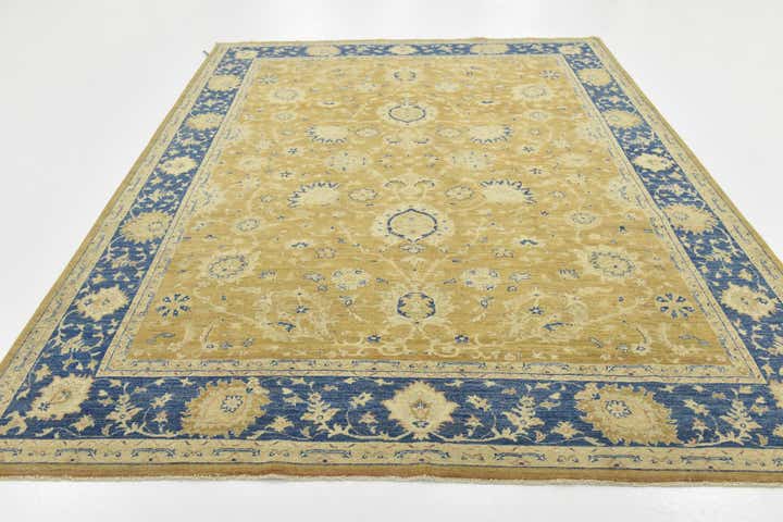 8' 1 x 10' 6 Hand Knotted Peshawar Ziegler Rug