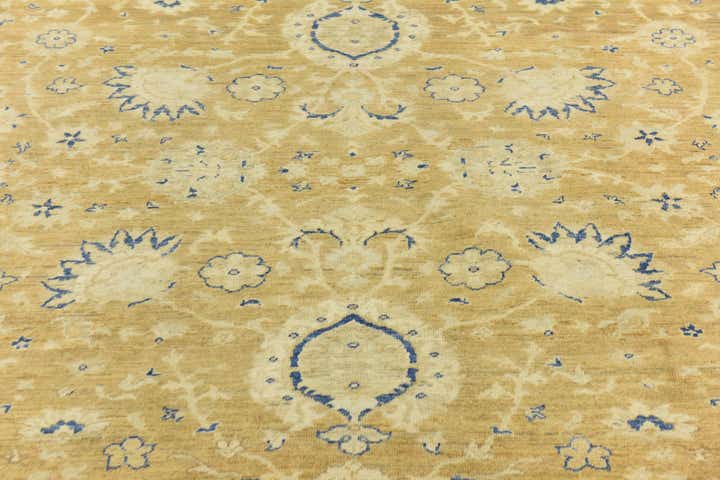 8' 1 x 10' 6 Hand Knotted Peshawar Ziegler Rug