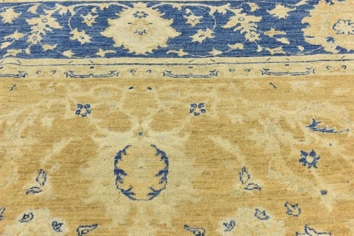 8' 1 x 10' 6 Hand Knotted Peshawar Ziegler Rug