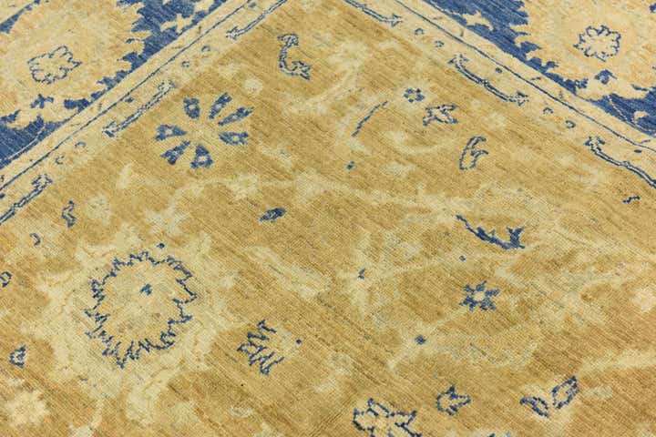 8' 1 x 10' 6 Hand Knotted Peshawar Ziegler Rug