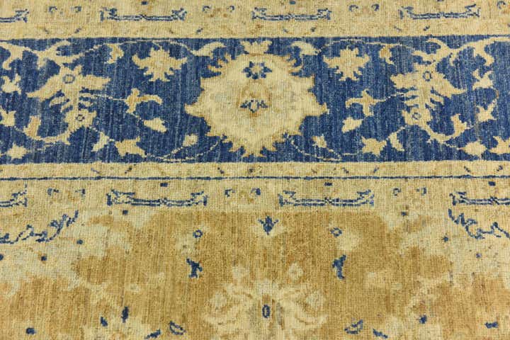 8' 1 x 10' 6 Hand Knotted Peshawar Ziegler Rug