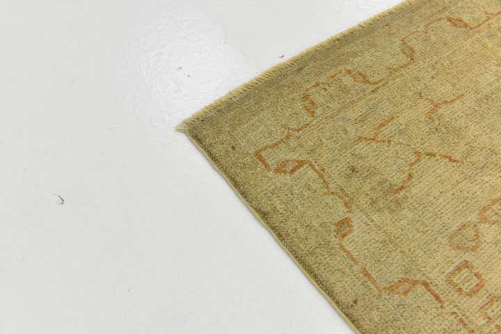 8' 5 x 9' 9 Hand Knotted Peshawar Ziegler Wool Rug