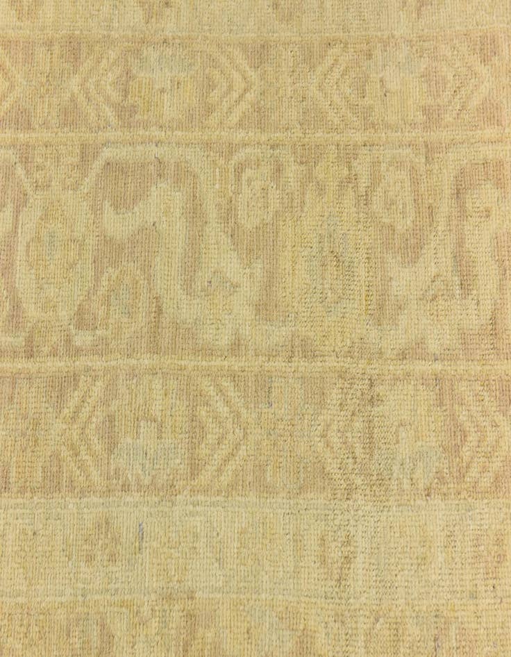 Detail image of 9' 9 x 12' 8  Hand Knotted Peshawar Ziegler Wool Rug