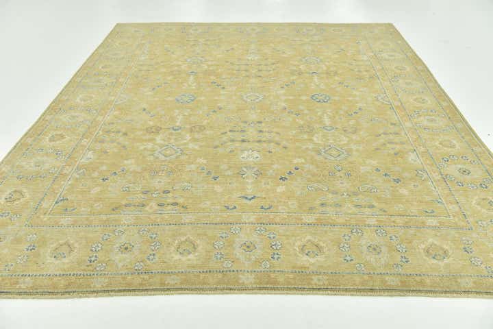 8' 5 x 9' 10 Hand Knotted Peshawar Ziegler Rug