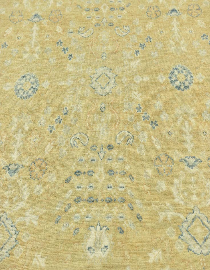 Detail image of 8' 5 x 9' 10  Hand Knotted Peshawar Ziegler Rug