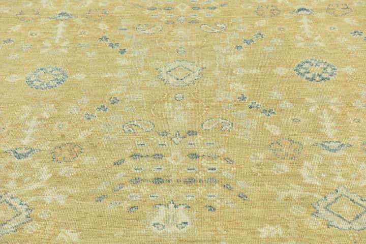 8' 5 x 9' 10 Hand Knotted Peshawar Ziegler Rug