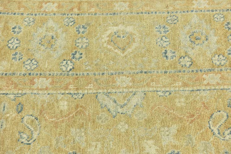 Detail image of 8' 5 x 9' 10 Hand Knotted Peshawar Ziegler Rug