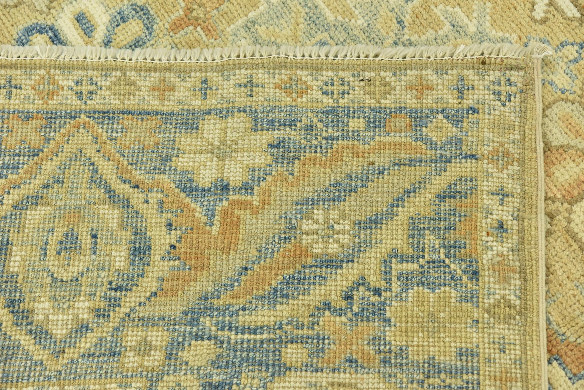 9' 6 x 12' Hand Knotted Peshawar Ziegler Wool Rug