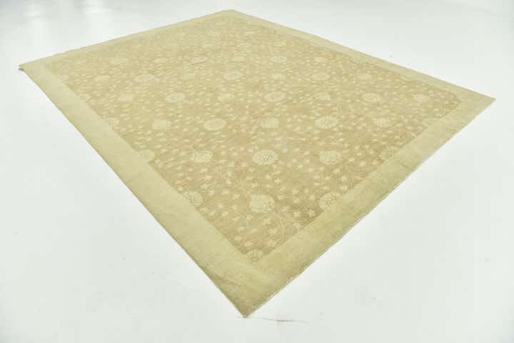 8' 9 x 11' 2 Hand Knotted Peshawar Ziegler Rug