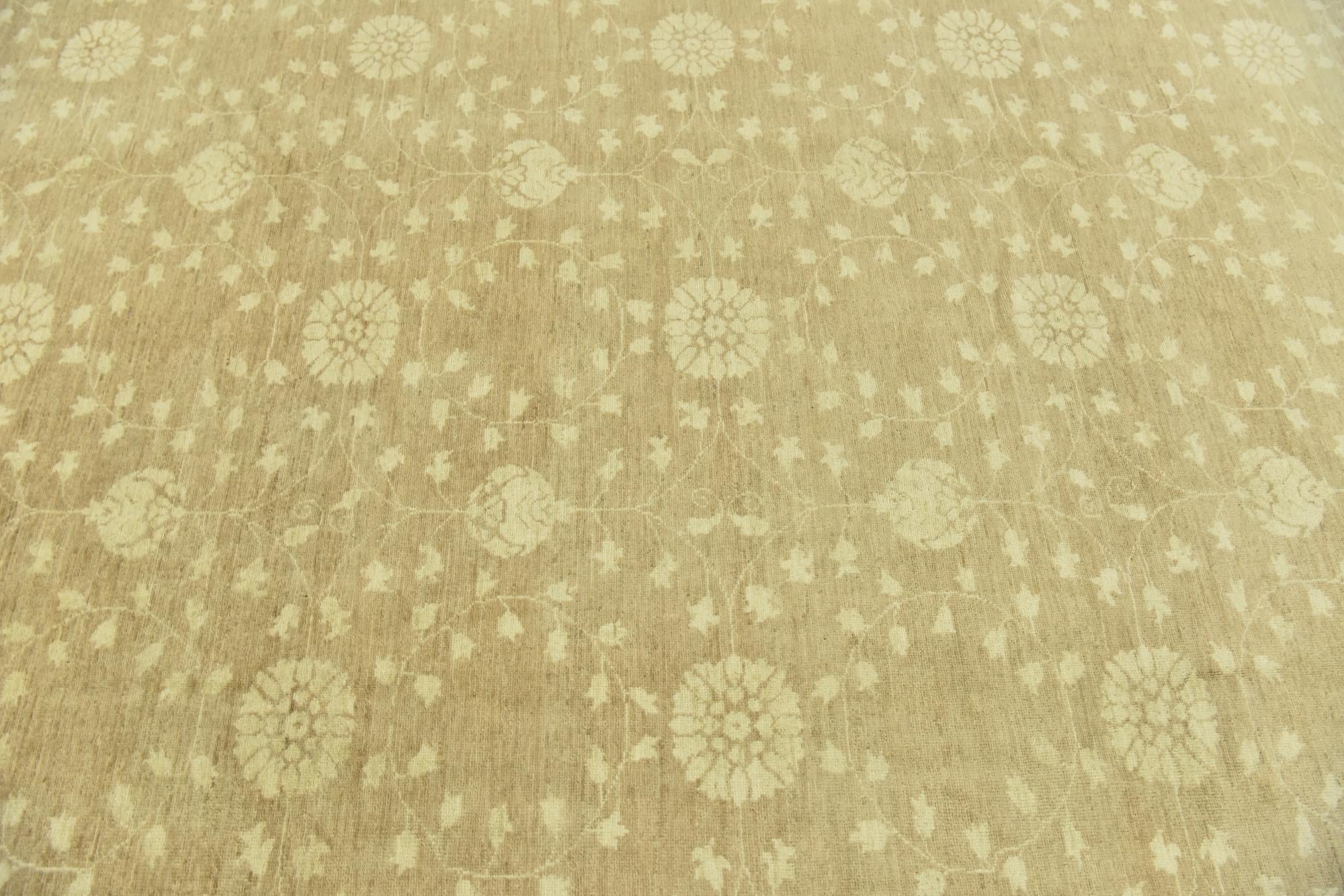 8' 9 x 11' 2 Hand Knotted Peshawar Ziegler Rug
