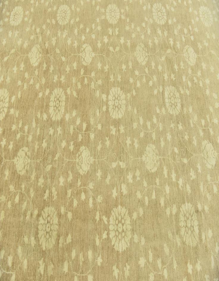 Detail image of 8' 9 x 11' 2  Hand Knotted Peshawar Ziegler Rug