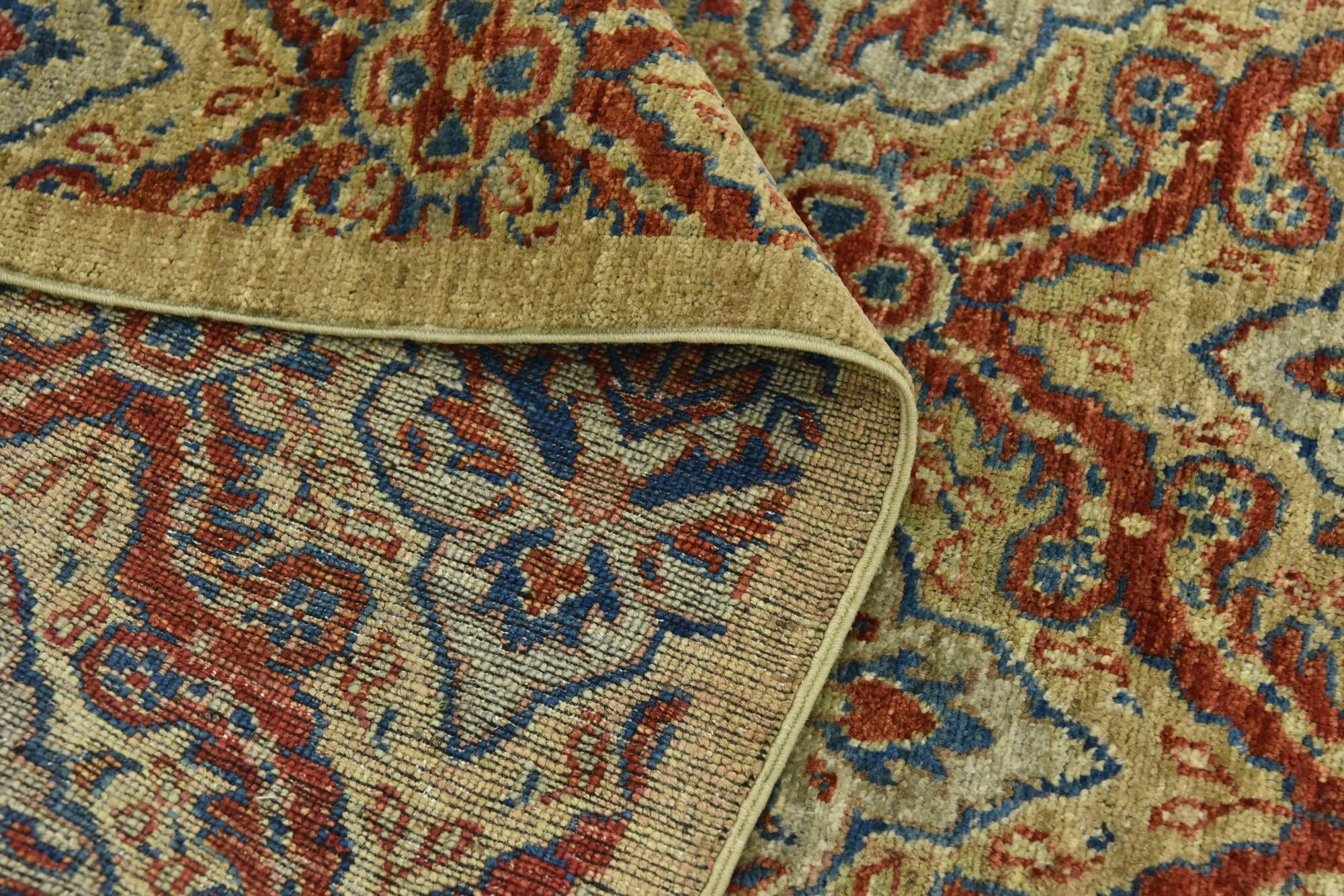 8' 4 x 11' 6 Hand Knotted Peshawar Ziegler Rug