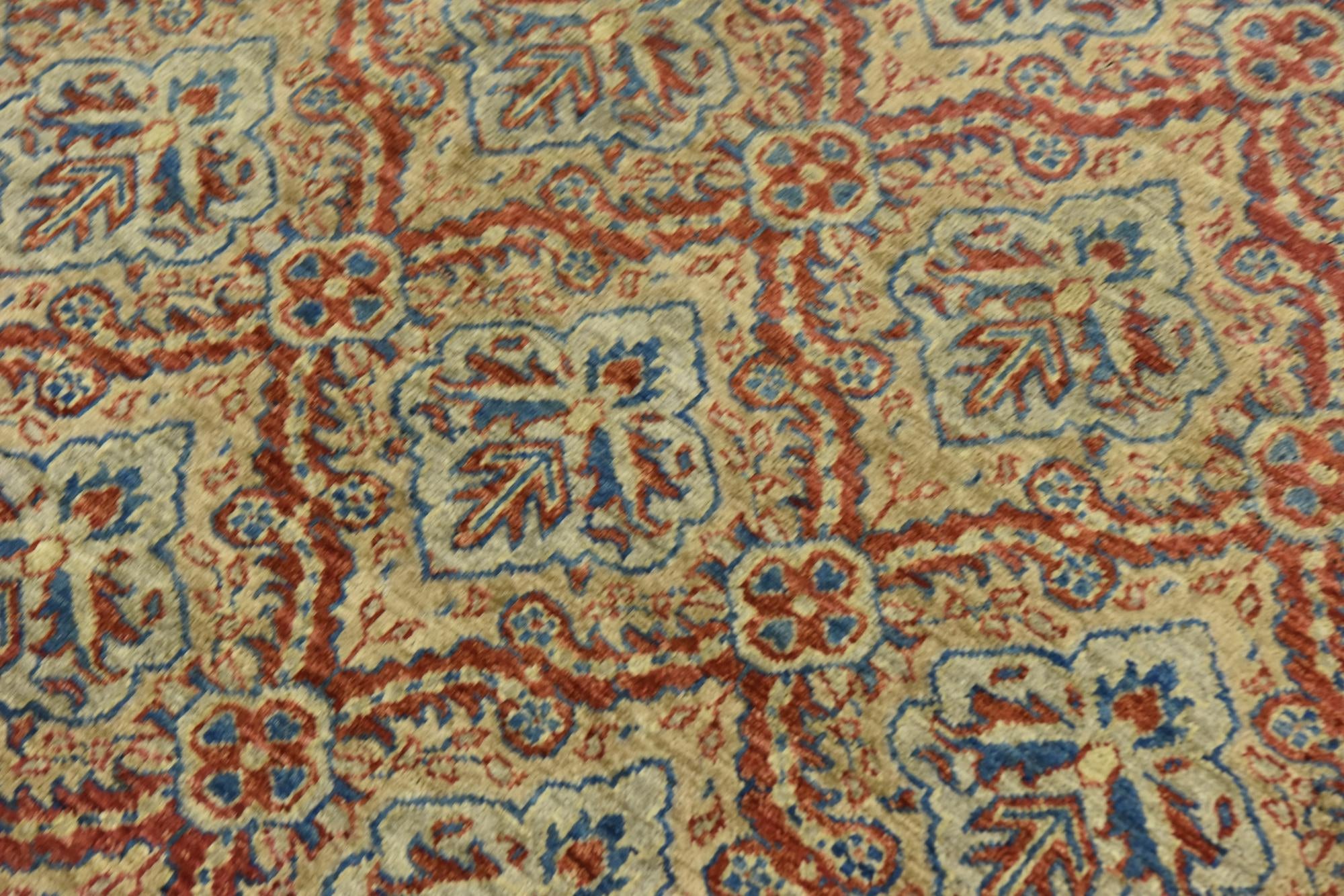 8' 4 x 11' 6 Hand Knotted Peshawar Ziegler Rug