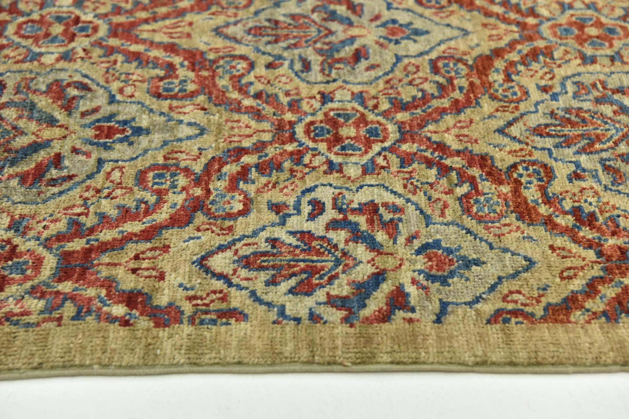 8' 4 x 11' 6 Hand Knotted Peshawar Ziegler Rug
