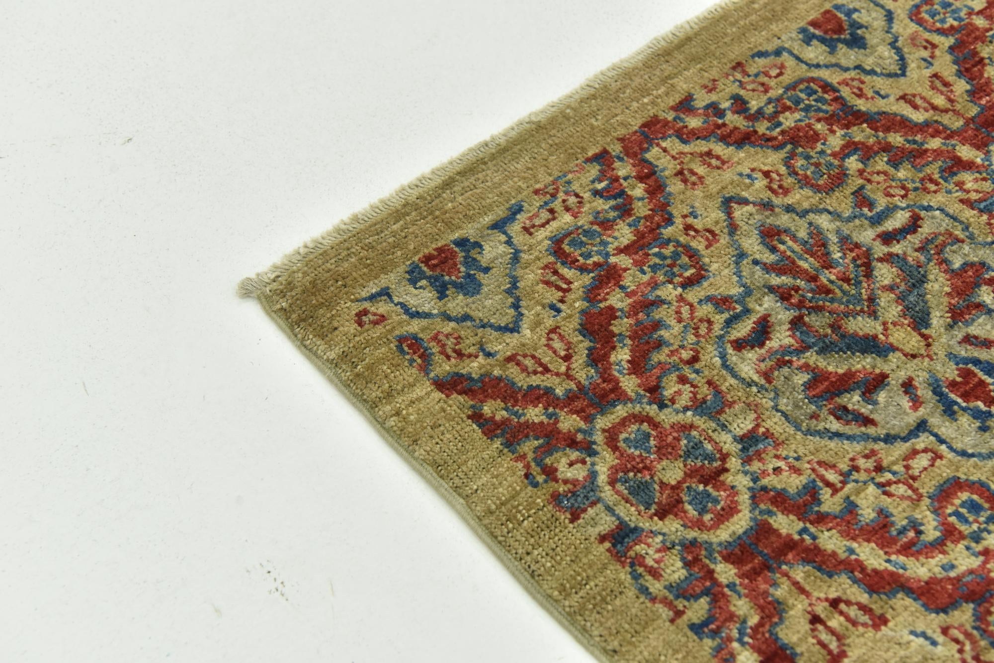8' 4 x 11' 6 Hand Knotted Peshawar Ziegler Rug
