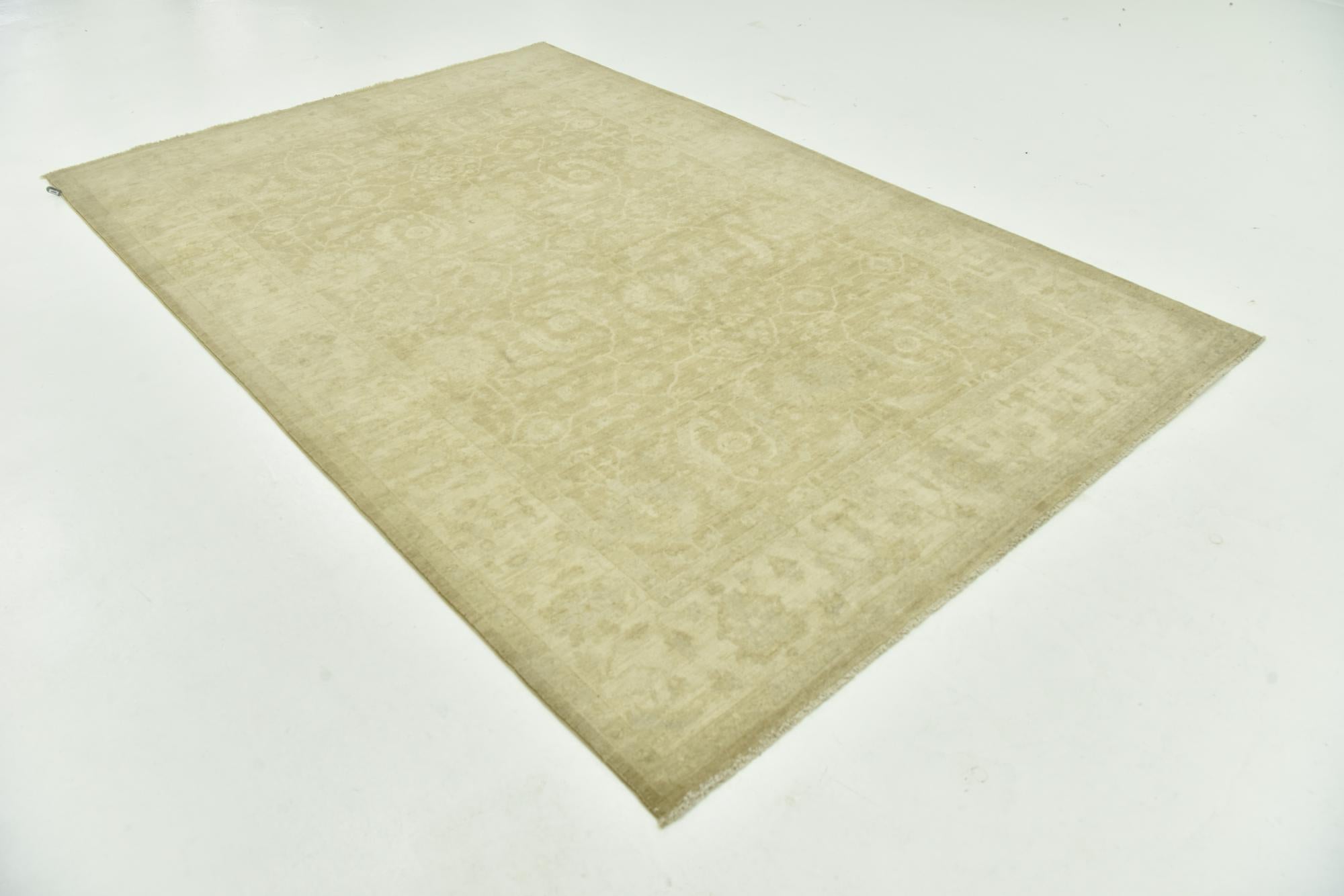 6' x 9' 2 Hand Knotted Peshawar Ziegler Rug