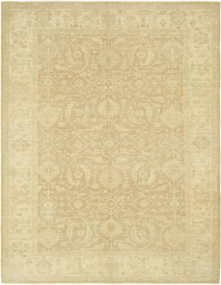 Detail image of 6' x 9' 2 Hand Knotted Peshawar Ziegler Rug