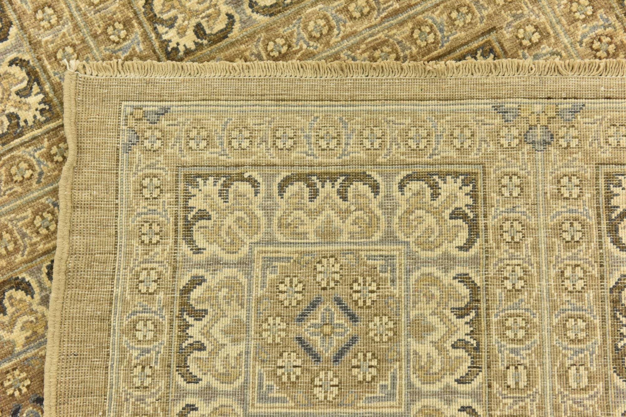 5' 8 x 8' Hand Knotted Peshawar Ziegler Rug